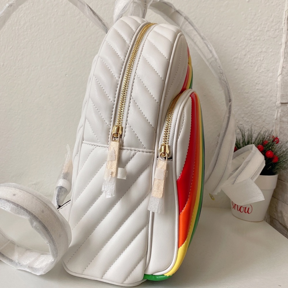 Michael Kors Abbey MD Backpack Rainbow - Picture 2 of 8